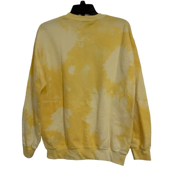 NWT Yellow Tie-Dye Beth Dutton Mugshot Graphic Crewneck Sweatshirt M - Picture 4 of 6